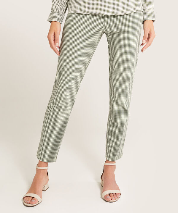 Leggins Tiro Alto Estampado Cuadros image number null