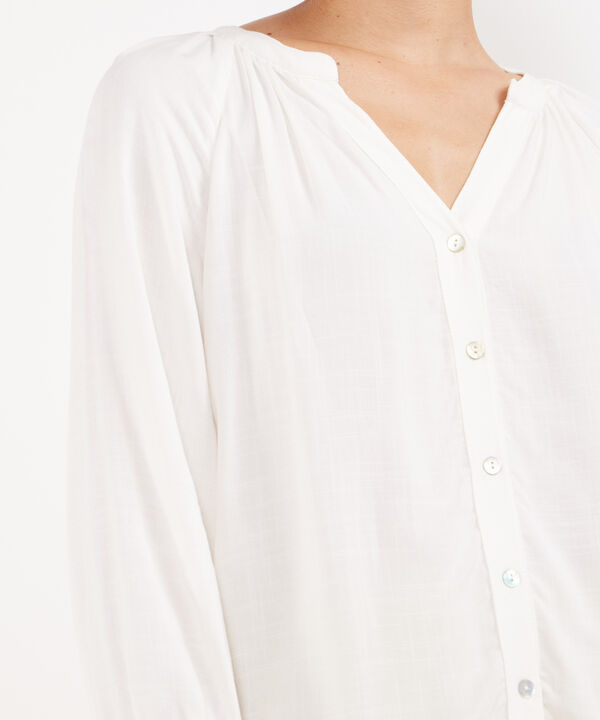 Blusa Manga 3/4 Cuello Neru Unicolor image number null