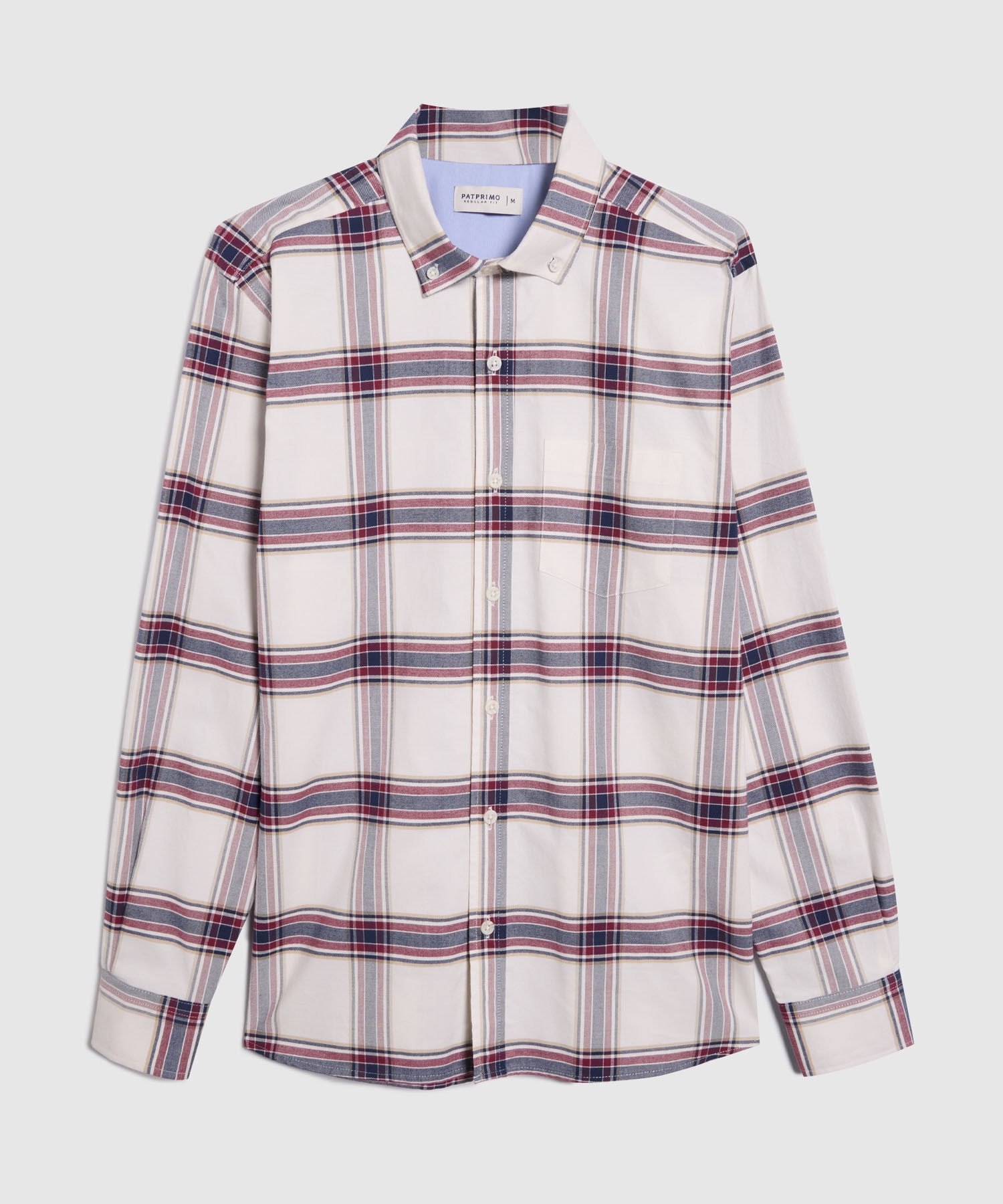 Camisa Manga Larga Button Down Preteñido