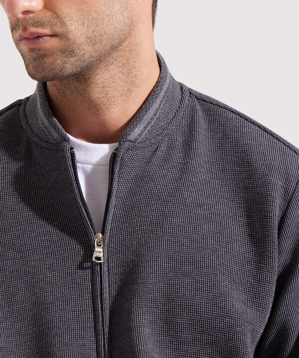 Buzo Tejido Tipo Bomber image number null