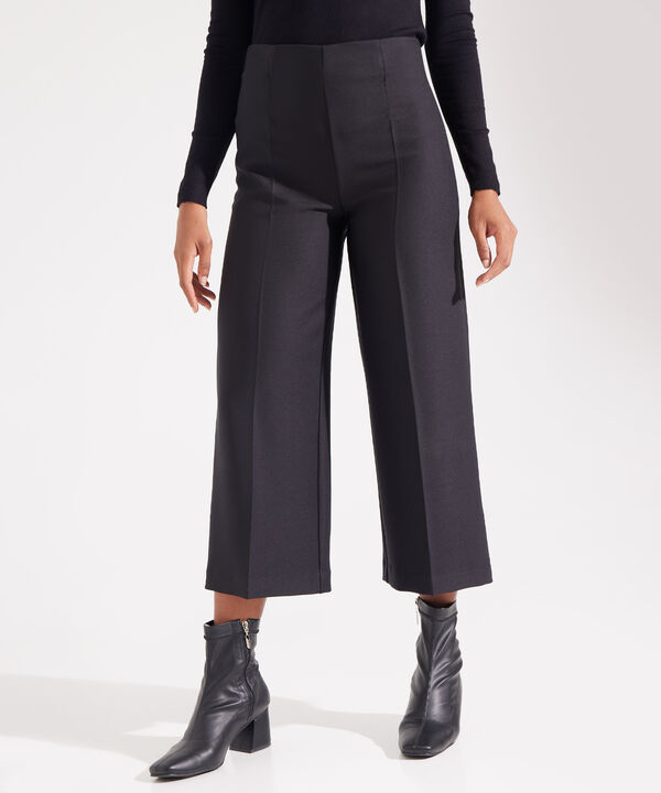 Pantalón Culotte Tiro Alto image number null