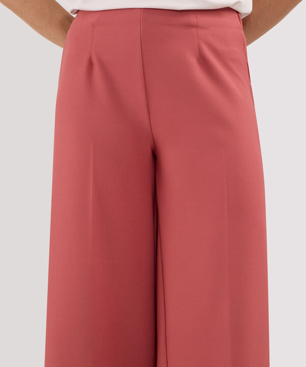 Pantalón Culotte Unicolor image number null