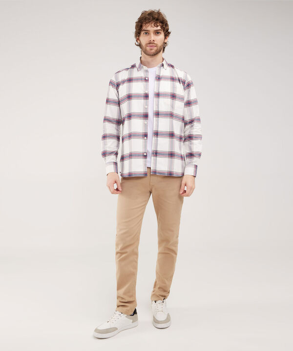 Camisa Manga Larga Button Down Preteñido image number null