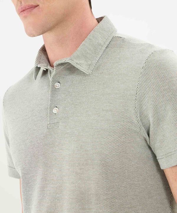 Polo Preteñida Cuello Con Banda image number null