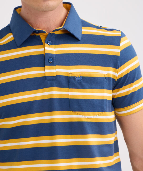 Polo Cuello Duro Rayas image number null