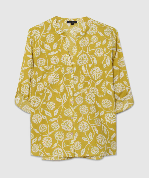 Blusa Manga Larga  Estampada