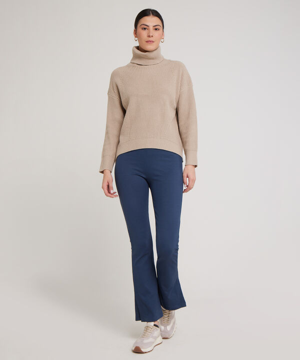 Legging Unicolor Con Elástico Interno image number null