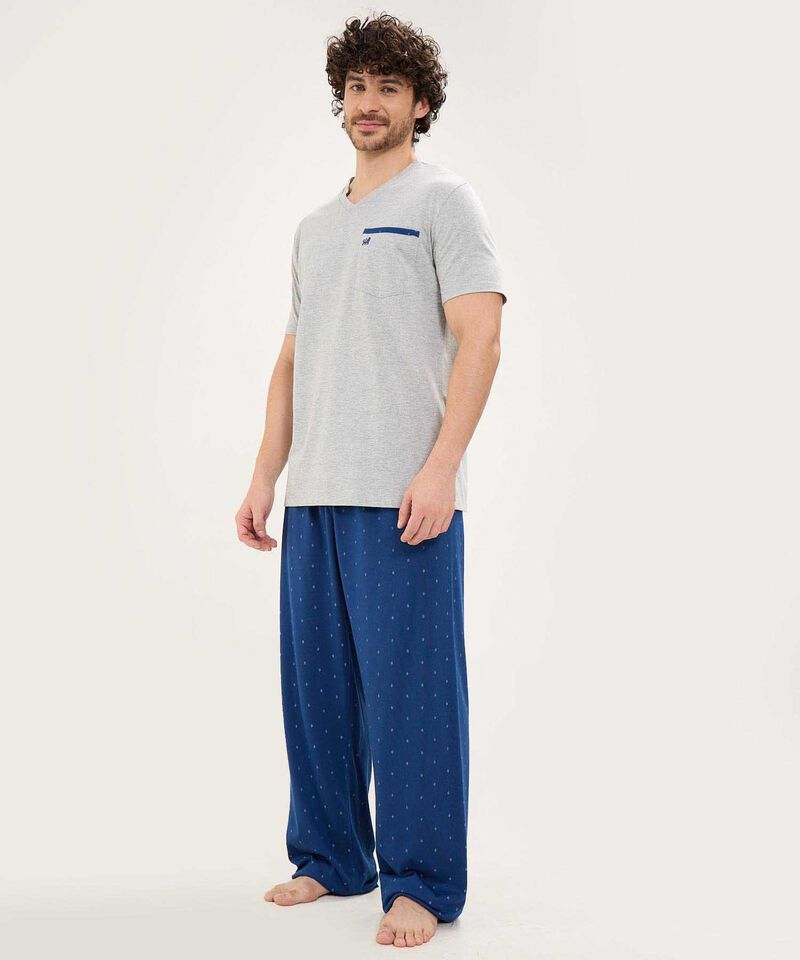 Conjunto de Pijama Estampada