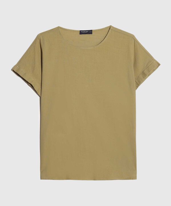 Blusa en Efecto Lino