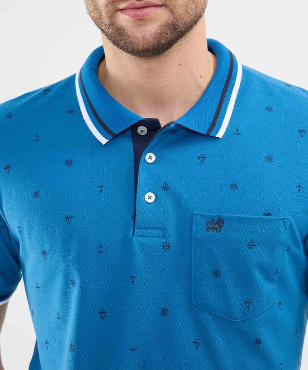 Polo Tejida Estampada image number null