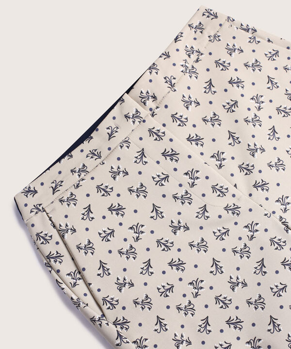 Pantalon Clasico Estampado image number null