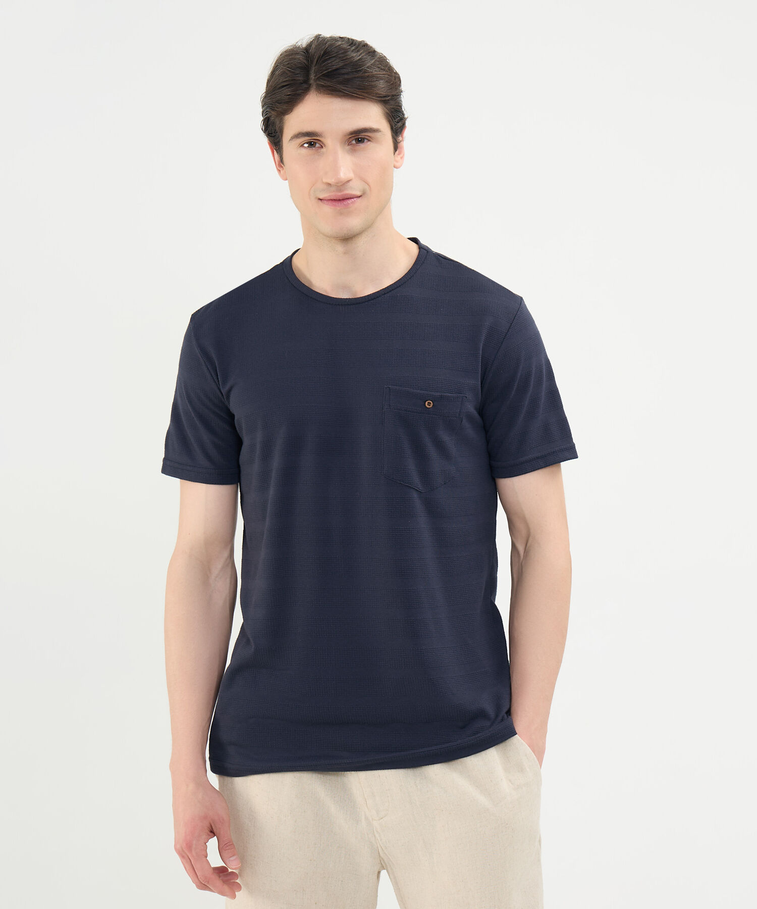 Camiseta Manga corta Texturizada