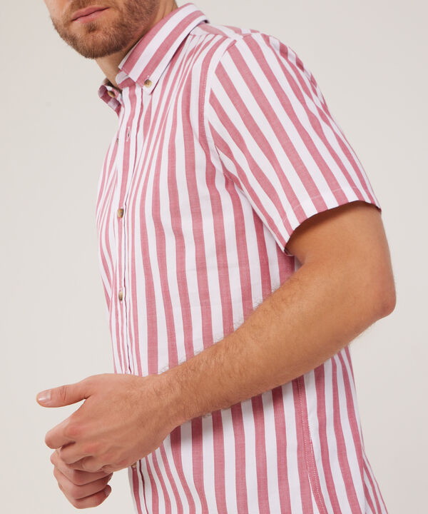Camisa Manga Corta  Rayas image number null