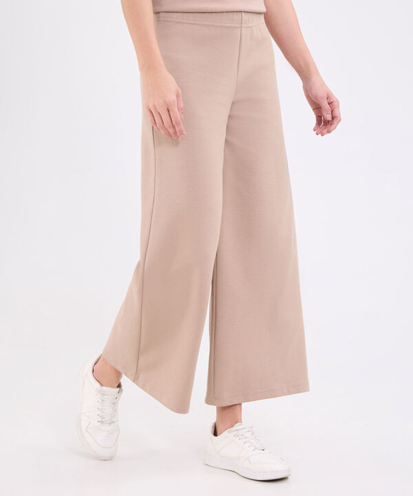 Pantalon culotte unicolor para mujer image number null