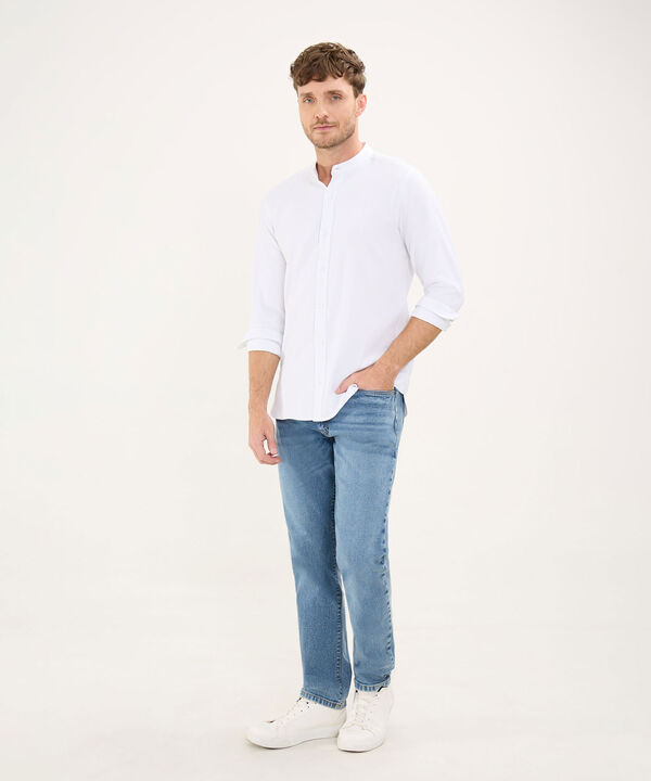 Camisa Cuello Mao image number null